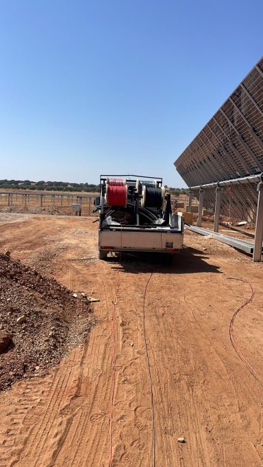 Camión de 3.5t con porta bobinas