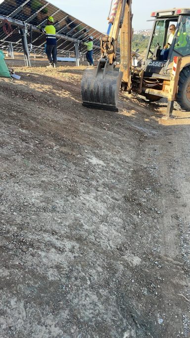 Preparación de cunetas